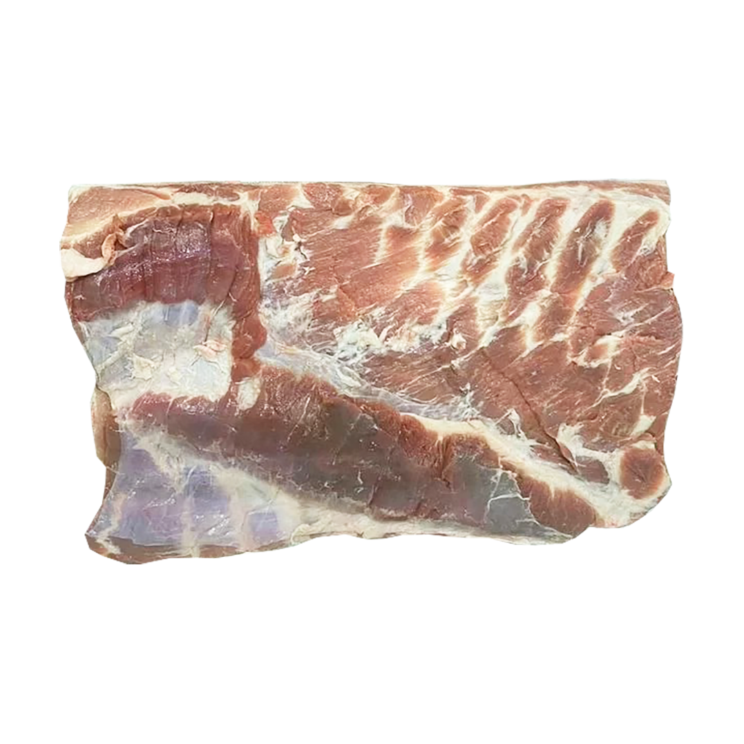 Грудинка свиная без кости на шкуре (упаковано под вакуумом)-image